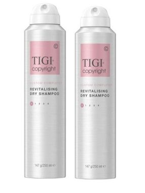 BUNDLE OF 2 TIGI Copyright Revitalising Dry Shampoo